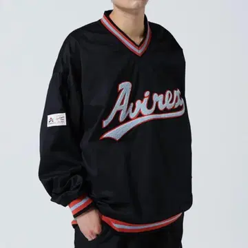 새상품 택 포함 AVIREX 아비렉스 풀오버 자켓 블랙 L