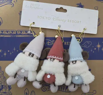 릴린린 봉제 인형 참 세트 디즈니 크리스마스