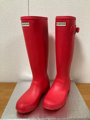 HUNTER 롱 부츠 장화