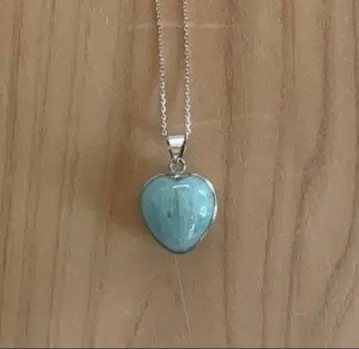엔젤라이트 하트형 펜던트 목걸이