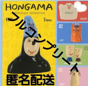 HONGAMA 미니어처 컬렉션 가챠 전 5종 컴프