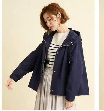 grove 캐주얼하지 않은 어른 마운틴 후드티 네이비