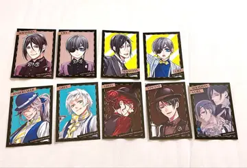 블랙 시커 Black Label 특전 캐릭터 카드 전 9종 컴프