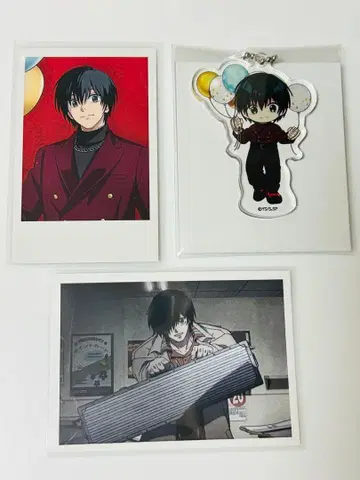 사카모토 데이즈 아모카페 나구모 최애 파샤 키링 특전 카드