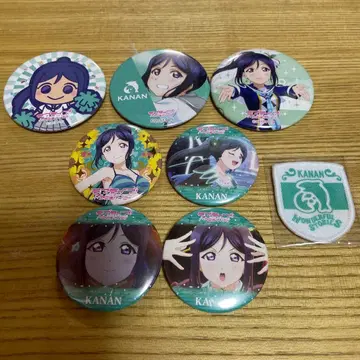 러브 라이브 선샤인 Aqours 마츠우라 카난 캔뱃지 세트