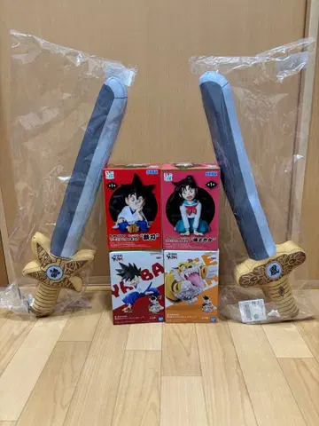 진 사무라이전 YAIBA 야이바 피규어 봉제 인형 세트