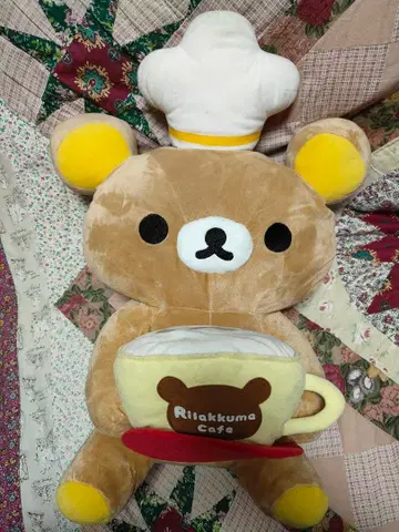 봉제 인형 리락쿠마 카페 토이저러스 한정판 대형 60cm 산엑스