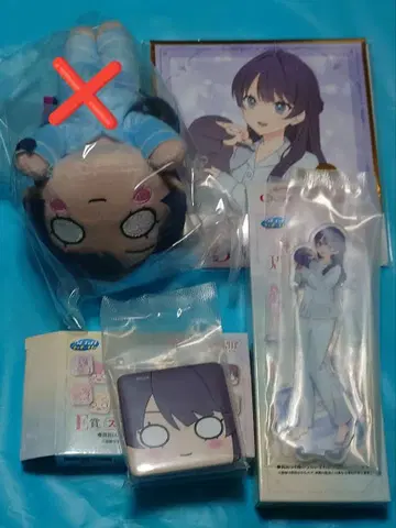 무라노 사야카 세가 럭키 쿠지 러브 라이브! 하스노소라 3점 세트