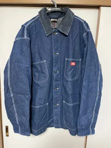 Dickies 데님 커버올 X-LARGE
