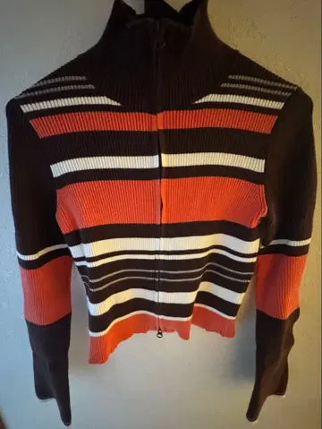 moussy / 하이넥 스웨터 / 더블 지퍼