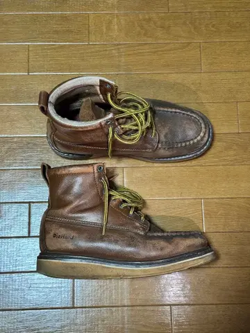 DieHard 브라운 하이컷 부츠