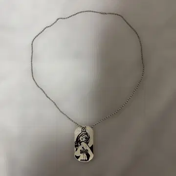 HYSTERIC GLAMOUR 도그택 목걸이