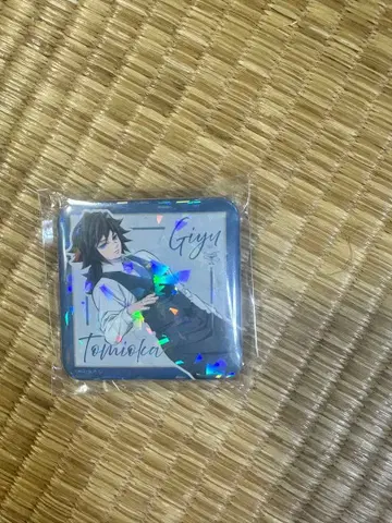 귀멸의 칼날 토미오카 기유 모크테일 모크테일 바 글리터 캔뱃지 로또 복권