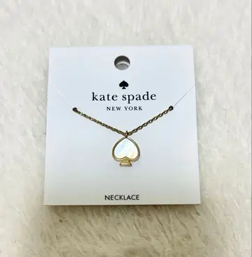 [ 미사용 새상품 ] kate spade 골드 목걸이