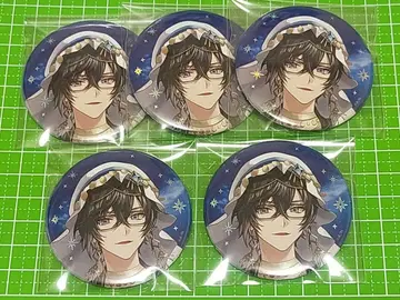 시이나 아키라 캔뱃지 세트