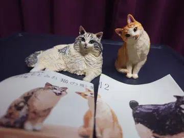 가챠가챠 하시모토 미오 고양이 조각 2 모이 군 우니 짱