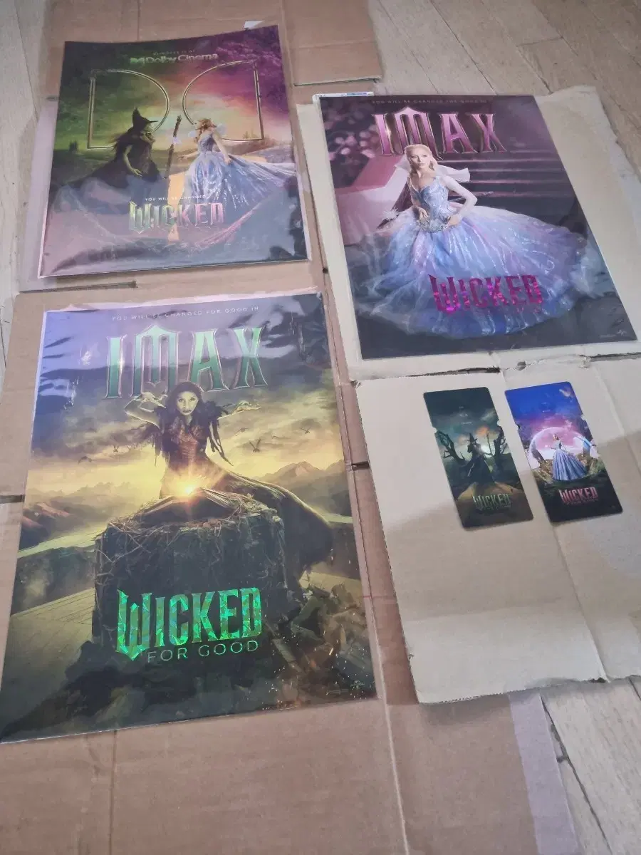 5-item SET Wicked IMAX Dolby + Special Ticket Goods