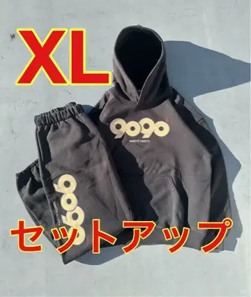 9090 OG 로고 오리지널 후디 스웻 팬츠