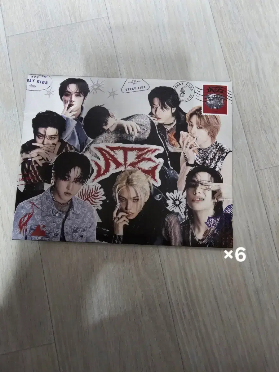 SKZ ATE Chk Chk Boom Letter Version unsealed album wts