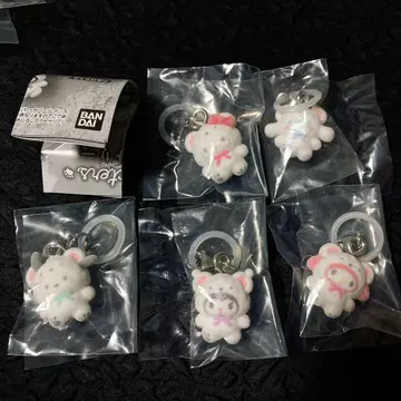 산리오 메지루시 액세서리 포근포근 스노우 가챠 5종 세트