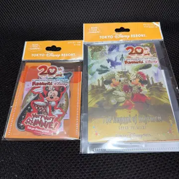 판타스틱 디즈니 20주년 굿즈 엽서 클리어 홀더 스티커