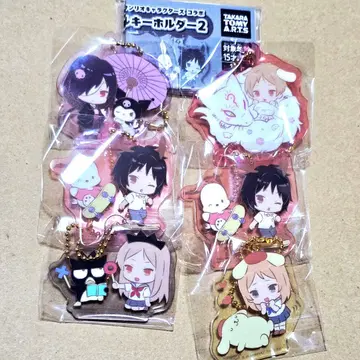 나츠메 우인장 아크릴 키링 가챠 산리오