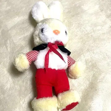 토끼 봉제 인형 빨간 바지 독일 기념품 토끼 인형