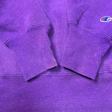 USA 90s Champion 리버스 위브 L 퍼플 페이드