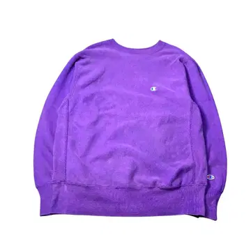 USA 90s Champion 리버스 위브 L 퍼플 페이드