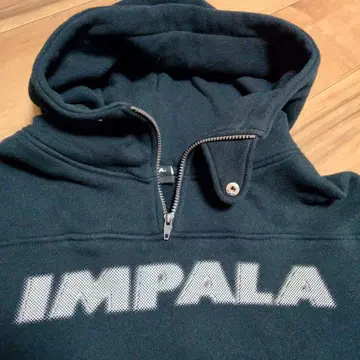 IMPALA 풀오버 UPPER 지퍼 사양 후드티 레어