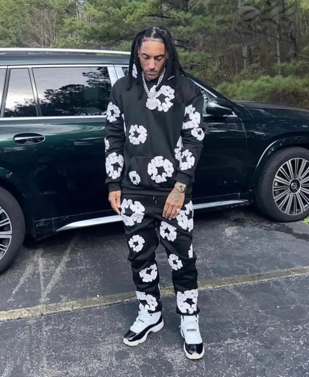 DENIM TEARS brushed long pants