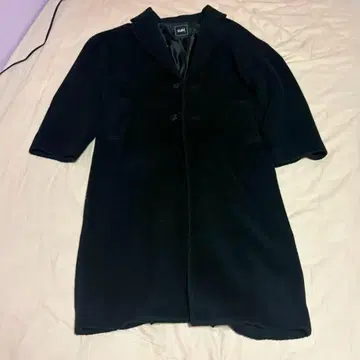 엑스걸 Xgirl 롱 코트 블랙 버튼