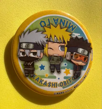 NARUTO 새로운 시대를 점치다 편 캔뱃지 미나토 카카시 오비토