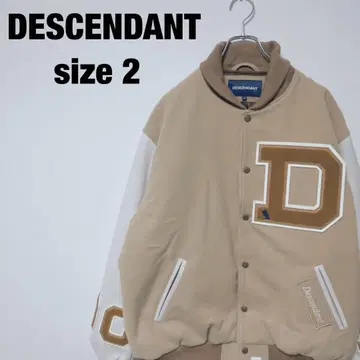 DESCENDANT 바시티 자켓 베이지 사이즈 2