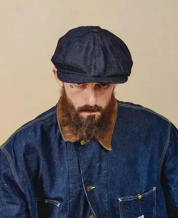 한정품 THE H.W.DOG&CO. 긴자 SIX 데님 헌팅 캡