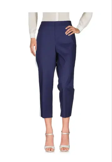 마이클코어스 크롭 팬츠 네이비