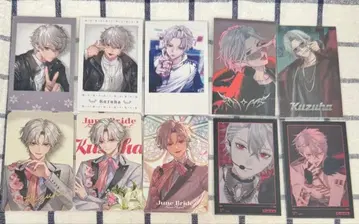 니지산지 쿠츠하 길자렌 폴라로이드 포토 카드 스티커