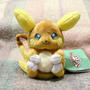라이츄 알로라의 모습 포켓몬핏 봉제 인형 pokemonfit