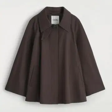 cos a라인 트렌치 자켓