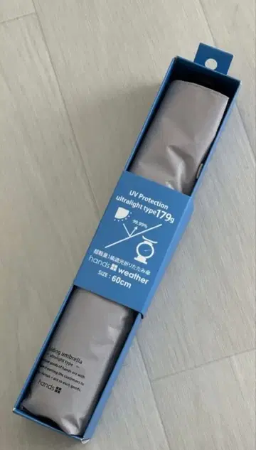 hands 접이식 우산 UV 보호 60cm 179g