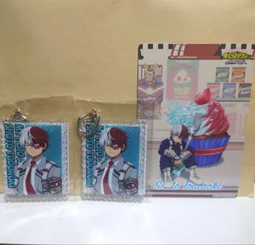 나의 히어로 아카데미아 오픈스쿨 토도로키 쇼토 아크릴 키링 카드2