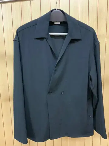 YOKE 블랙 더블 브레스트 자켓 팬츠 셋업