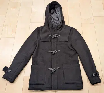 URBAN RESEARCH 어반 리서치 코트 울 블랙 M 후드