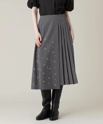 24AW 플리츠 스커트