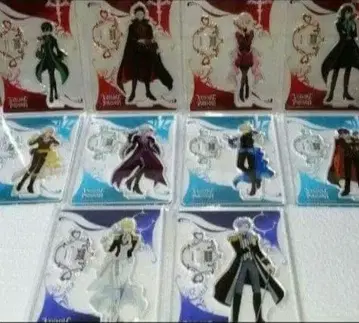 비주얼 프리즌 아크릴 스탠드 가면무도회 ver 미사용 풀 컴프 세트