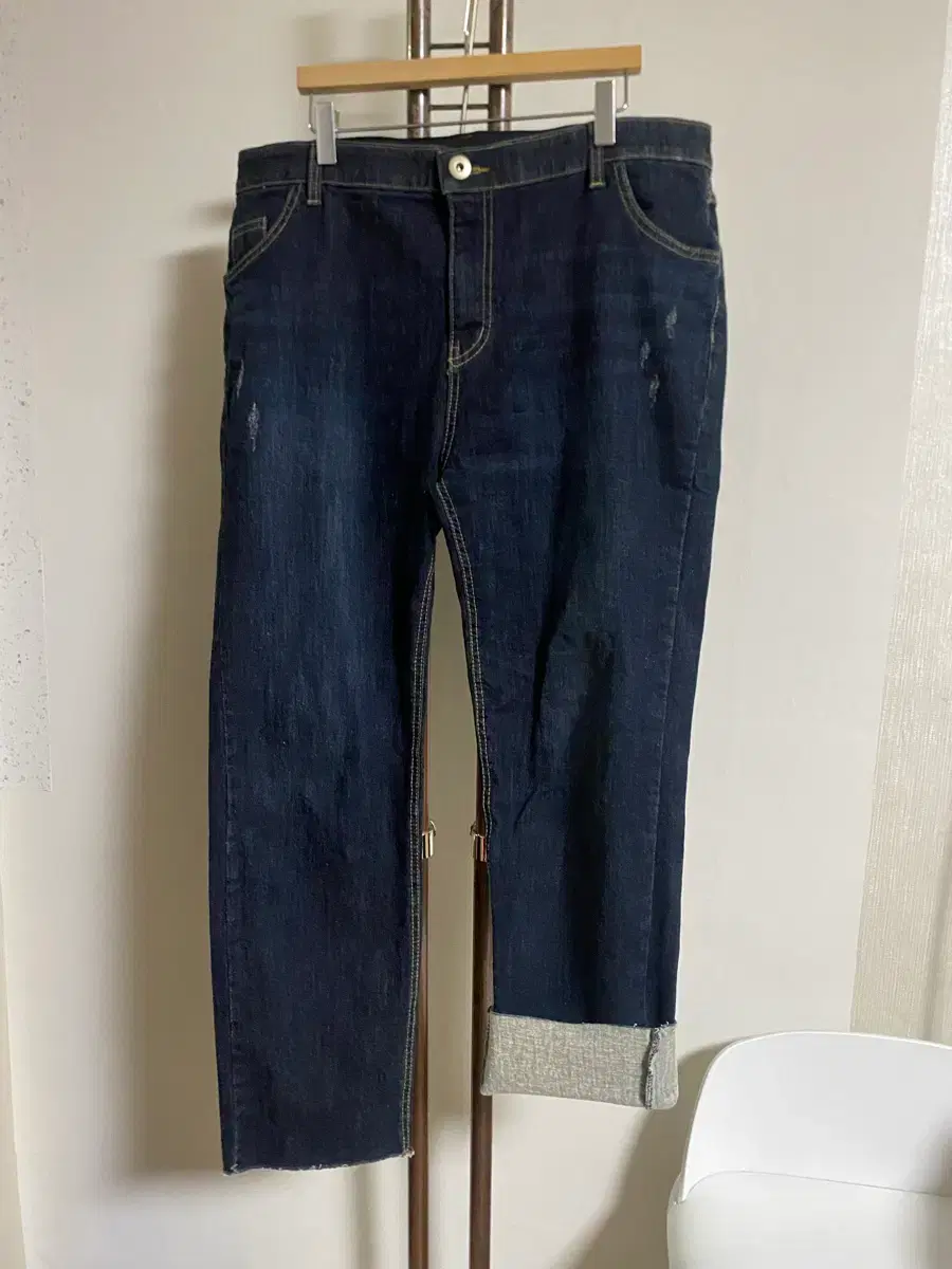 Fleece-lined jeans, 36 inches