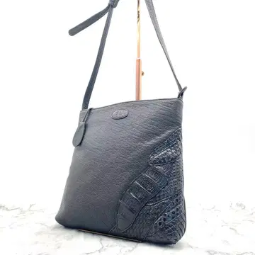 이비자 숄더백 숄더 사선 가죽 로고