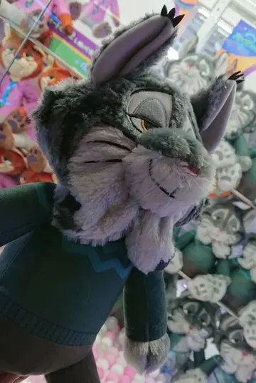 주토피아2 L 봉제 인형 파우버트 디즈니