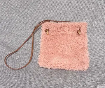 [가을/겨울] 핑크 퍼 숄더백