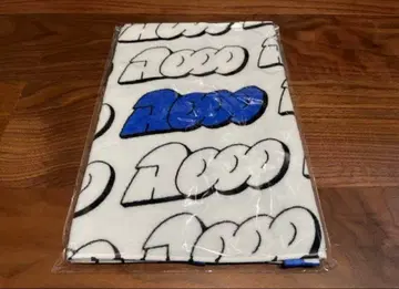 Aooo 3D 로고 타월 화이트